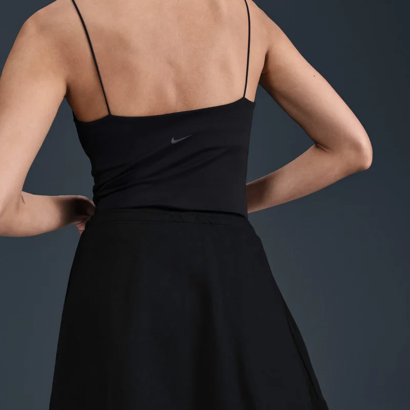 Nike Black Women's Sportswear Chill Terry Mini Skort for Women | Best Price UAE